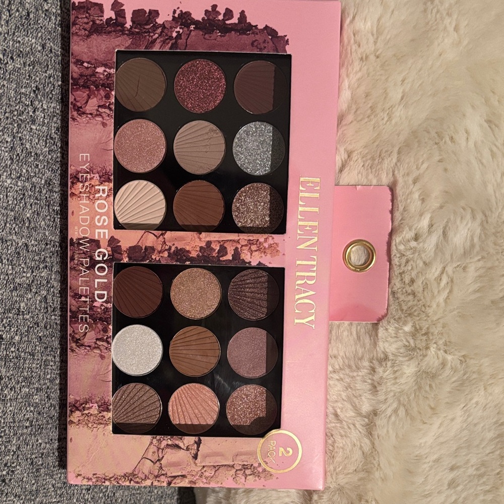 Ellen Tracy Rose Gold Eyeshadow Palettes